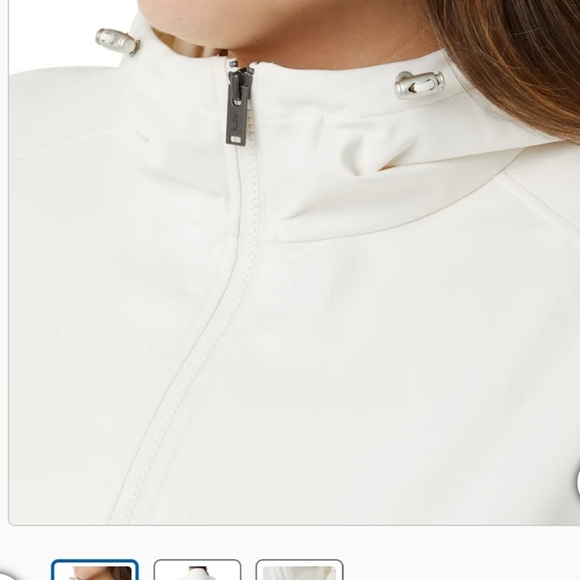 NWT 32 Degrees Women's Cream Soft Shell Jacket 3X, Nwt - Picture 2 of 4